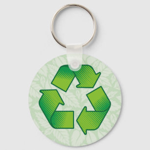 Chaveiro Recycling symbol