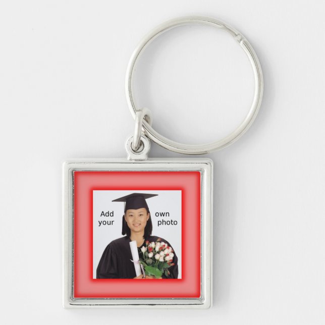 Chaveiro Red Add your Photo (Frente)