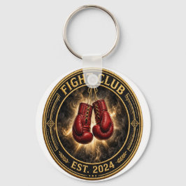 Chaveiro Red Boxing Gloves Fight Keychain