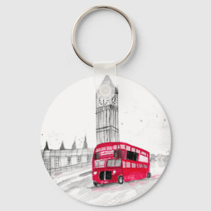 Chaveiro Red Bus London