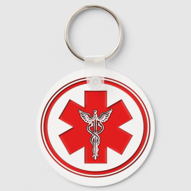 Chaveiro Red Caduceus (Frente)