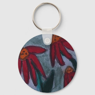 Chaveiro Red Daisies