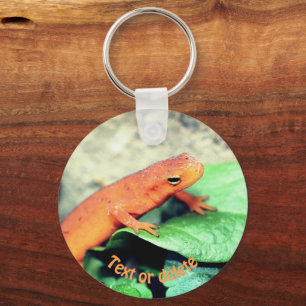 Chaveiro Red Eft Salamander Nature Personalizado
