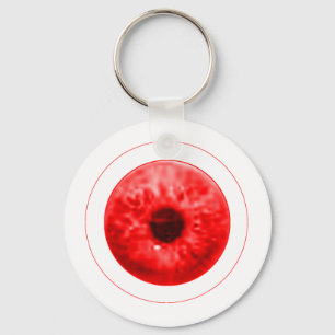 Chaveiro Red Eye Eyeball o jGibney o artista Serie do MUSEU