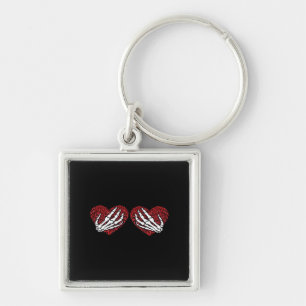 Chaveiro Red Heart Hands Classic