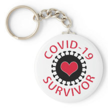 Red Heart Pandemic Coronavirus Covid-19 Survivor
