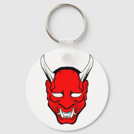 Chaveiro Red Japan Hannya Mask