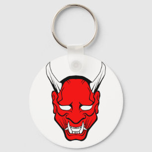 Chaveiro Red Japan Hannya Mask