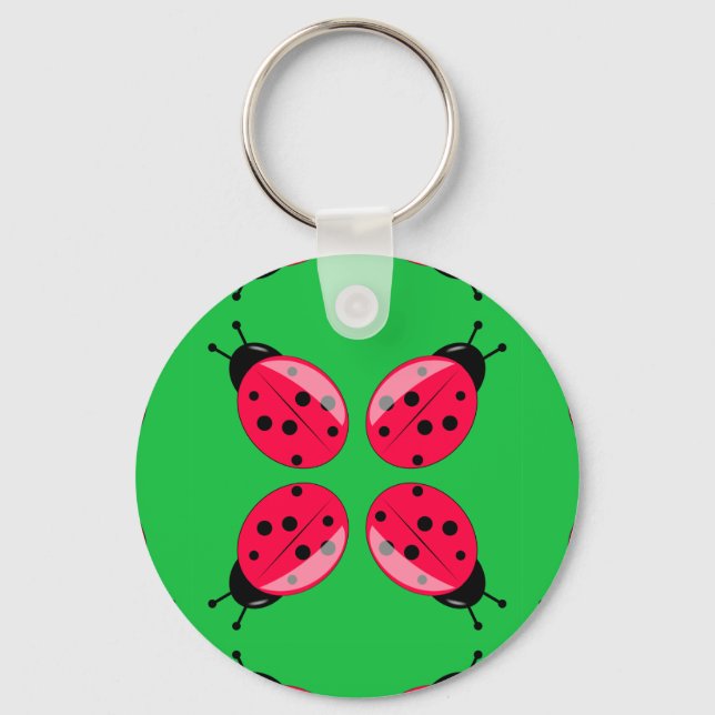 Chaveiro Red Ladybugs (Frente)