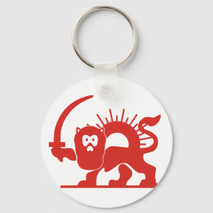 Chaveiro Red Lion With Sun, Iran
