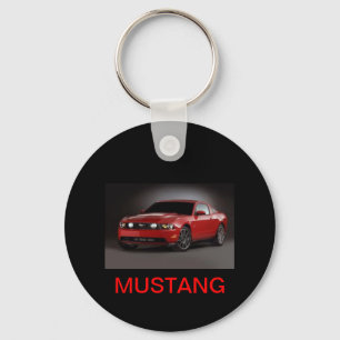 CHAVEIRO RED MUSTANG