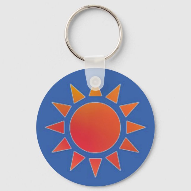 Chaveiro Red Orange Sun (Frente)