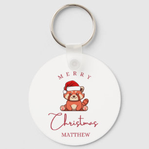 Chaveiro Red Panda: Feliz Natal Matthew