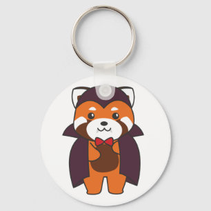 Chaveiro Red Panda Halloween Cachorro do Diabo