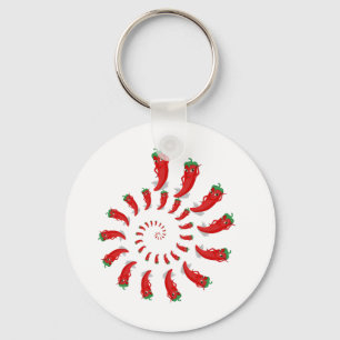 Chaveiro Red Pepper Diva Spiral