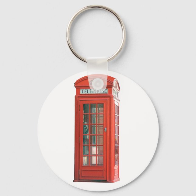 Chaveiro Red Phone Booth (Frente)