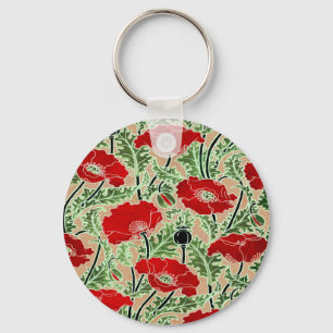 Chaveiro Red Poppy