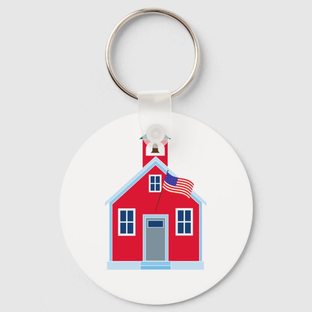 Chaveiro Red School House (Frente)