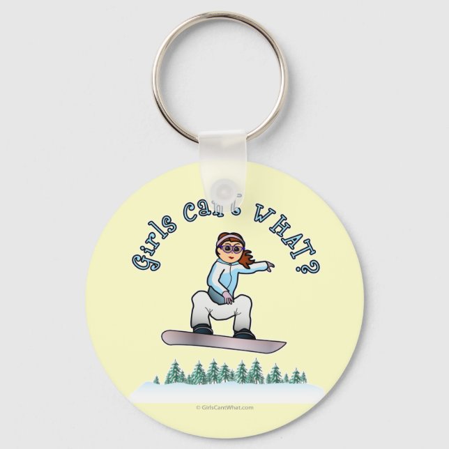 Chaveiro Red Snowboarder (Frente)