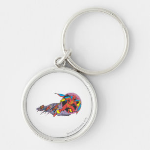 Chaveiro Red Tornado Em Movimento Vento