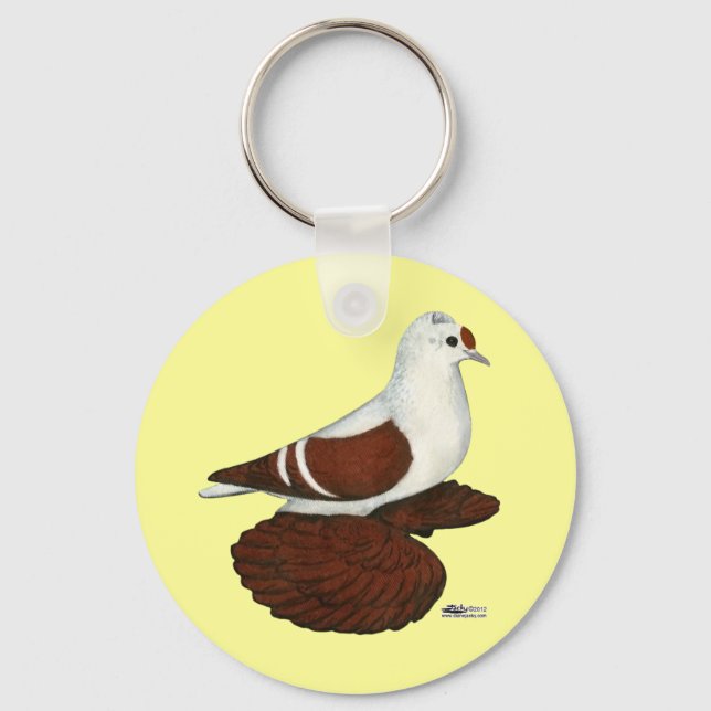 Chaveiro Red Wing Pigeon (Frente)