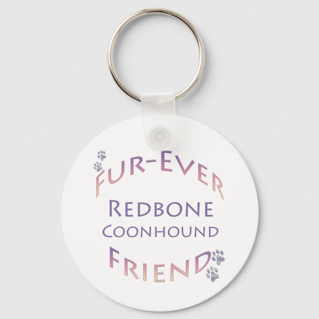 Chaveiro Redbone Coonhound Fuever Amigo (Frente)