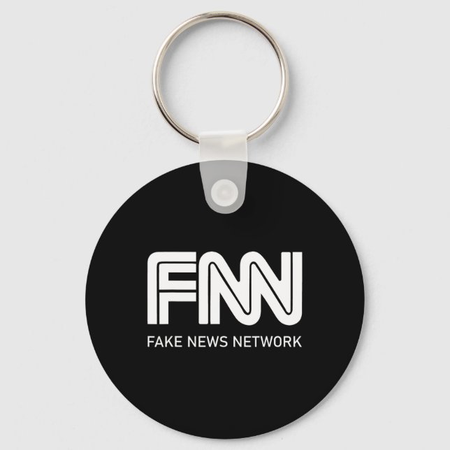 Chaveiro Rede de Notícias Falsas Fnn Trump (Frente)