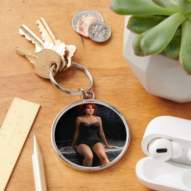 Chaveiro Redhead Sitting in the Dark keychain (Mesa)