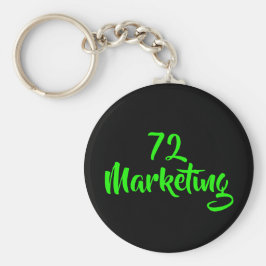 chaveiro redondo de 72 marketing
