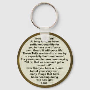 Chaveiro redondo do ~ de Tuit