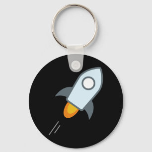 Chaveiro redondo do lúmen estelar (preto)