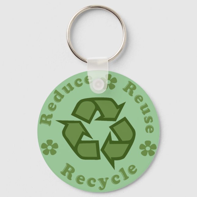 Chaveiro Reduzir Reutilizar Reciclar (Frente)