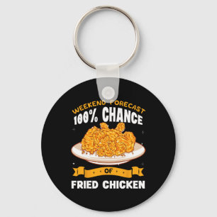 Chaveiro Refeição de Frango Empanado Lanche Prato Empanamen