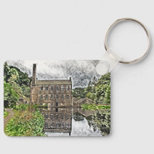 Reflexão da Gibson Mill - Hardcastle Crags