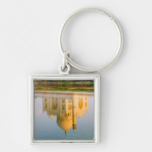 Chaveiro reflexo do famoso templo Taj Mahal no