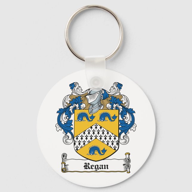Chaveiro Regan Family Crest (Frente)