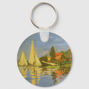 Chaveiro Regata em Argenteuil por Claude Monet