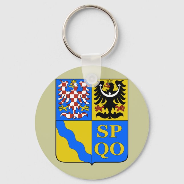 Chaveiro Região Olomouc, República Checa (Frente)