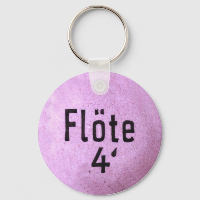 Chaveiro Registo de órgão como chave aderente (Frente)