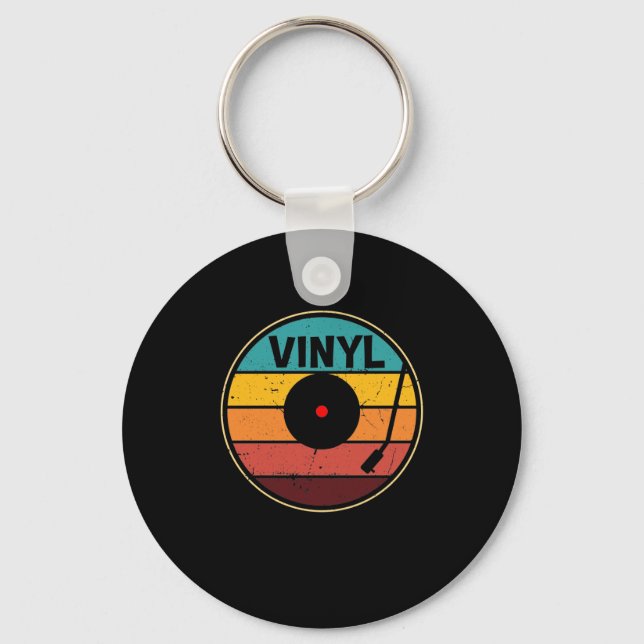 Chaveiro Registro de Vinilo Retroativo - Registro de Vinila (Frente)