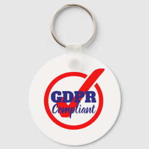 Chaveiro Regulamento geral complacente da protecção de