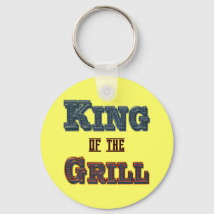 Chaveiro Rei do Slogan do Cozinhar do CHURRASCO Grill