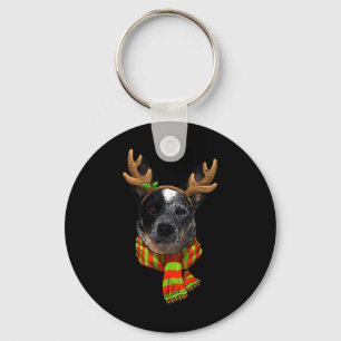 Chaveiro Reindeado de Natal, Pet Dog Lover