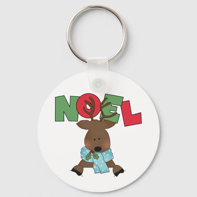 Chaveiro Reindeer Noel Camisetas e presentes (Frente)