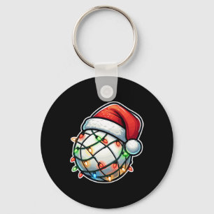 Chaveiro Reitora De Voleibol Engraçado Jogador De Natal Xma