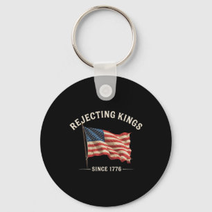 Chaveiro Rejeitando Reis Desde 1776, Bandeira Americana Usa