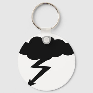 Chaveiro relâmpago do temporal