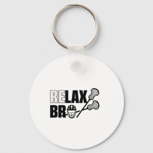 Chaveiro Relaxe Bro Lacrosse Player Lax Teen Boys Men