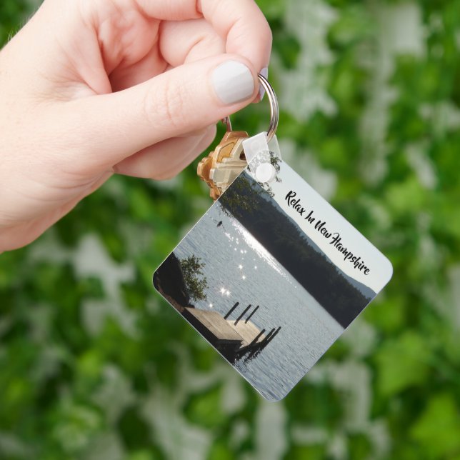 Chaveiro relaxe em New Hampshire (Mão)