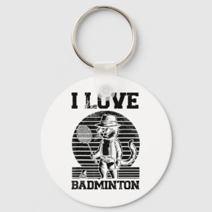 Chaveiro Remessa de jogador de badminton